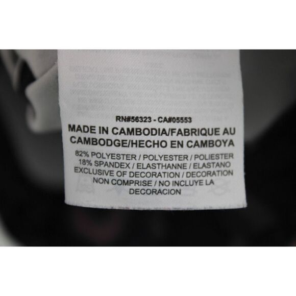 Nike Women's Epic Lux Printed Crop Top Purple Sz XS AQ1541-081 - Picture 7 of 7